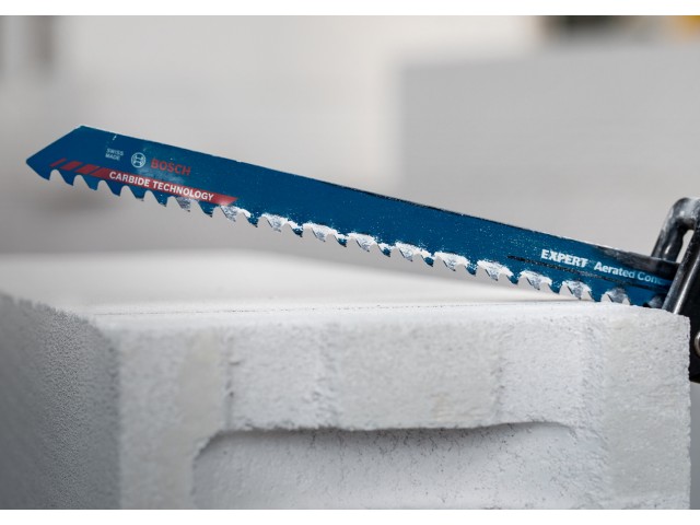 List Bosch za sabljasto žago EXPERT ‘Aerated Concrete’ S 2041 HM, 400mm, 2TPI, za beton, opeko, 2608900413